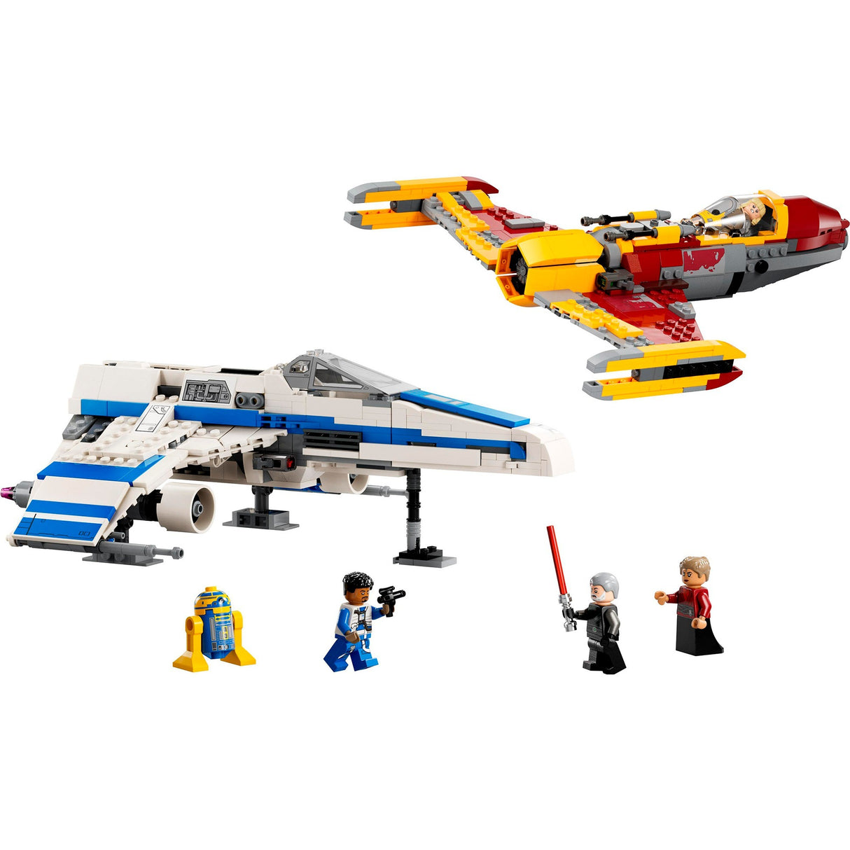 Lego Star Wars – New Republic E-Wing vs. Shin Hatis Starfighter Konstruktionsspielzeug (75364)
