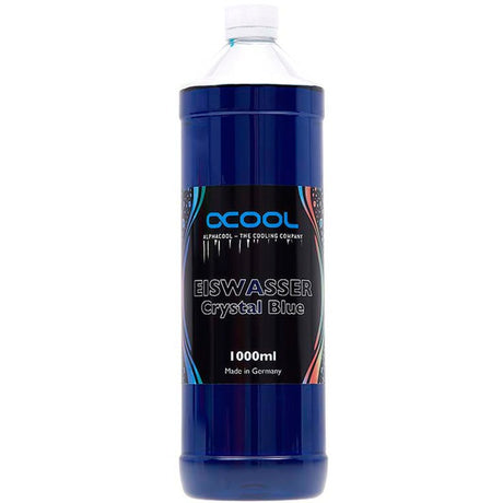 Alphacool Eiswasser Crystal Blue Kühlmittel (blau, 1000 ml)