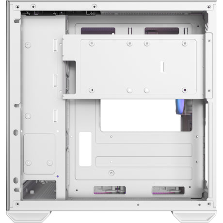 Antec cx60m argb Mini-Tower-Gehäuse (weiß | 3x USB-A | RGB | gehärtetes Glas)