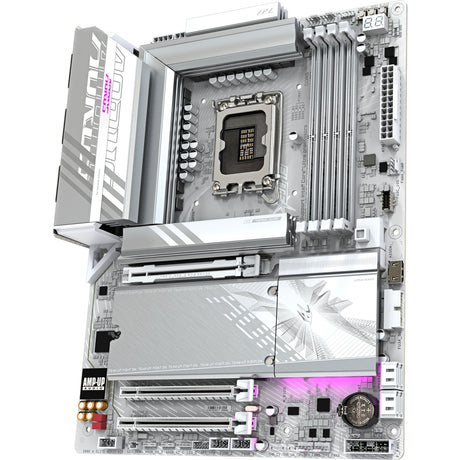 Gigabyte Z890 Aorus Elite WiFi7 Ice Socket 1851 Motherboard (RAID, 2,5 GB-LAN, WiFi 7, BT, Sound, ATX)