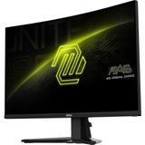 Msi mag 27c6f 27 curved gaming monitor (zwart, 2x hdmi, displayport, 180 hz)