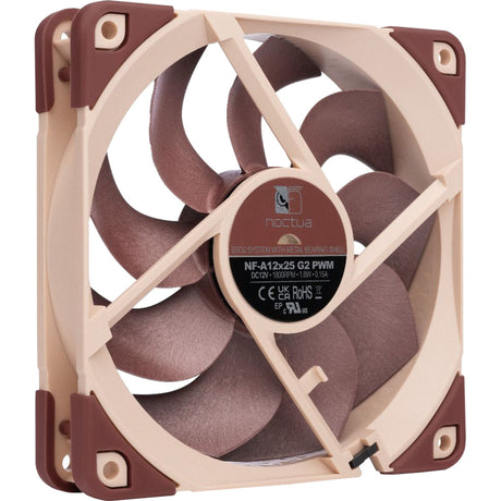 Noctua nf-a12x25 g2 pwm-Gehäuselüfter (braun, 120 x 120 x 25 mm)