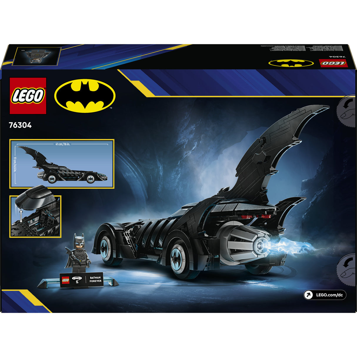 Lego Superhelden 76304 Batman Forever Batmobil