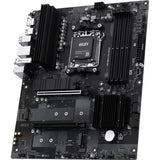 Msi pro b840-s evo wifi6e socket am5 moederbord (zwart zilver, raid, 2.5gb-lan, wi-fi 6e, bluetooth, atx)