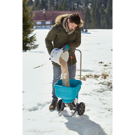 Gardena Spreader XL Streugerät (türkisschwarz, 436-20)