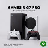 Gamesir G7 Pro Tri-Mode – Shadow Ember Gamepad (schwarz dunkelrot, Xbox Series X|s, Xbox One, PC, Android, Steam)