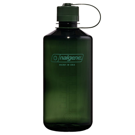 Nalgene Narrow Mouth Sustain Trinkflasche, 1 Liter Trinkflasche (hellblau)