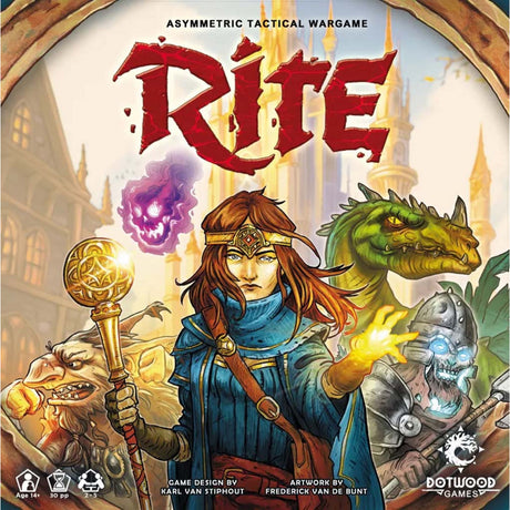 Rite Brettspiel (englisch, 2 – 5 Spieler, 60 Minuten, ab 14 Jahren)