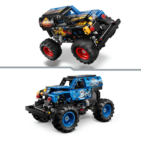 Lego Technic 42219 Monster Jam Grave Digger Feuer und Eis