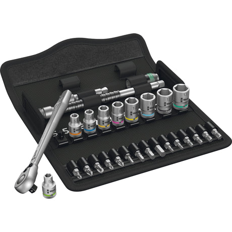 Wera 8100 SA 8 Zyklop Metal-Reatelset-Set, Schaltpall 1 4