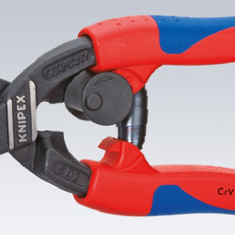 Knipex Cobolt Bolzenschneider 7122200 Schneidzange (Schneide mit Facette, mit Öffnungsfeder)