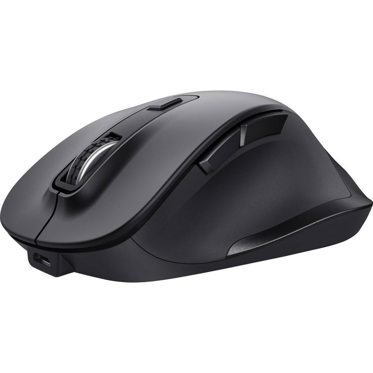 Trust Fyda kabellose Maus (schwarz, 800–2400 dpi)