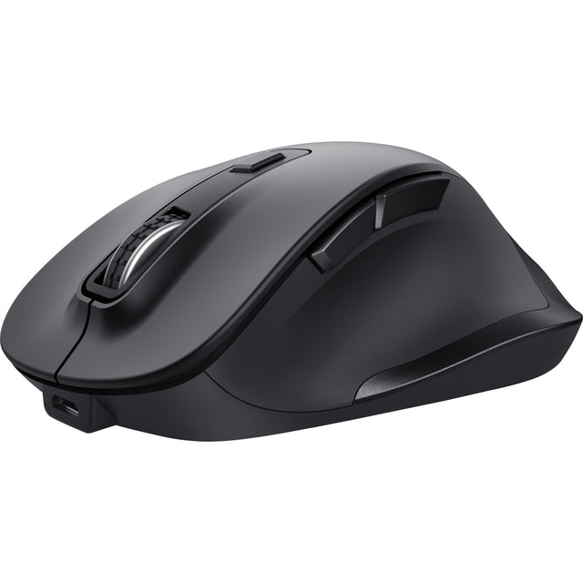 Trust Fyda kabellose Maus (schwarz, 800–2400 dpi)