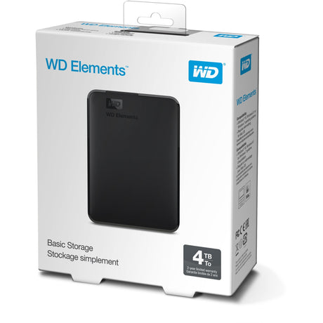 WD -Elemente tragbar, 4 TB