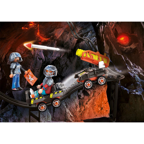 Playmobil Dino Rise – Dino-Mine, Raketenkart, Konstruktionsspielzeug (70929)
