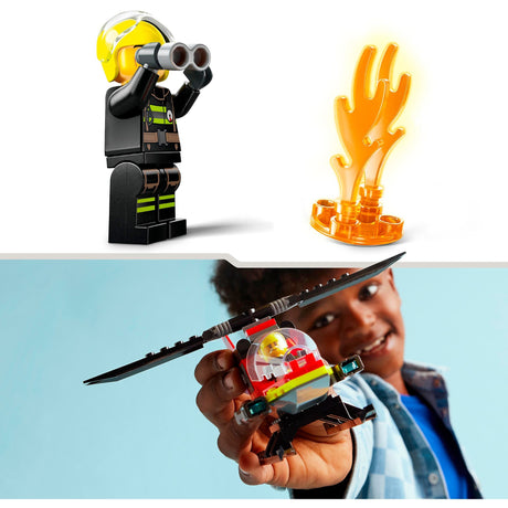 Lego City Feuerwehrhubschrauber – 60411