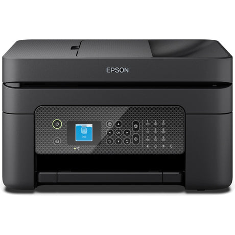 Epson Workforce WF-2930DWF All-in-One-Tintenstrahldrucker mit Faxfunktion (Schwarzweiß, Scannen, Kopieren, Faxen, WLAN)