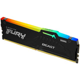 Kingston Fury 32 GB DDR5-6000 RAM (schwarz, KF560C36bbe2a-32, Beast RGB, XMP 3.0, Expo)
