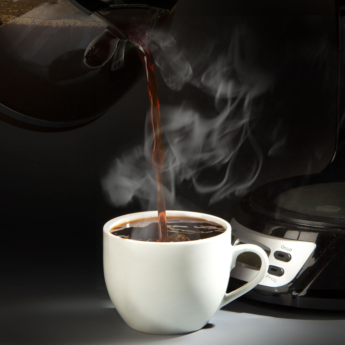Domo Kaffeemaschine mit Timer und Display do708k Kaffeefiltermaschine (schwarz, 1,5 Liter)