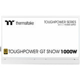 Thermaltake toughpower gt snow modulaire 1000 watt voeding (wit, 5x pcie)