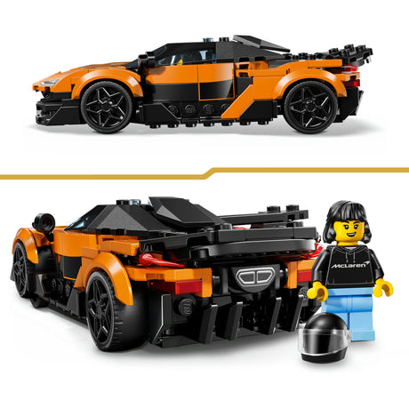 Lego® Speed Champions McLaren W1 – der echte Supersportwagen mit 1 Minifigur – Rennwagen – 77257