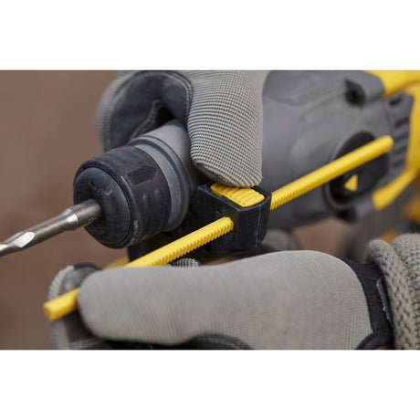 Stanley Fatmax V20 18 V bürstenloser Akku-Bohrhammer Combo Kit Hammerbohrer (Gelb Schwarz, SDS+, 2 Akkus und Ladegerät im Lieferumfang enthalten, mit Koffer)