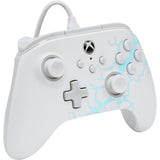 Powera Advantage Controller mit Kabel für die Xbox Series x|s – Polar Ice (weiß blau, Xbox Series x|s, Xbox One, PC)