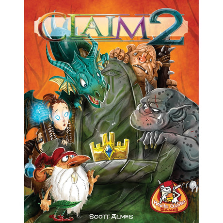 White Goblin Games Claim 2 Kartenspiel (niederländisch, 2 Spieler, 25 Minuten, ab 10 Jahren)