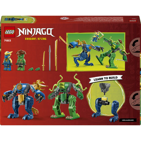 Lego® Ninjago® – Jays Drachen-Mech-Kampf – Spielzeug-Mech – Spielset mit 2 Minifiguren – 71853
