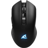 Sharkoon Skiller SGM30W Gaming-Maus (schwarz, 600–6000 dpi, RGB, 2,4 GHz USB)