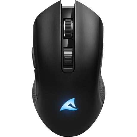 Sharkoon Skiller SGM30W Gaming-Maus (schwarz, 600–6000 dpi, RGB, 2,4 GHz USB)