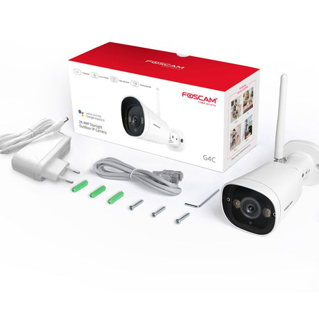 FOSCAM G4C, 2K Starlight WiFi Outdoor -Überwachungskamera