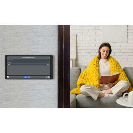 Shelly Wall Display x2i Bedienfeld (Silber, Touchscreen, Wi-Fi 6, Bluetooth 5.4)