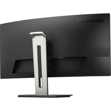 Viewsonic UwQHD Curved Docking Monitor VG3456C 34 Ultrawide (Schwarz (matt), 2x HDMI, 1x Display Port, USB-A, USB-B, USB-C, LAN, Audio)