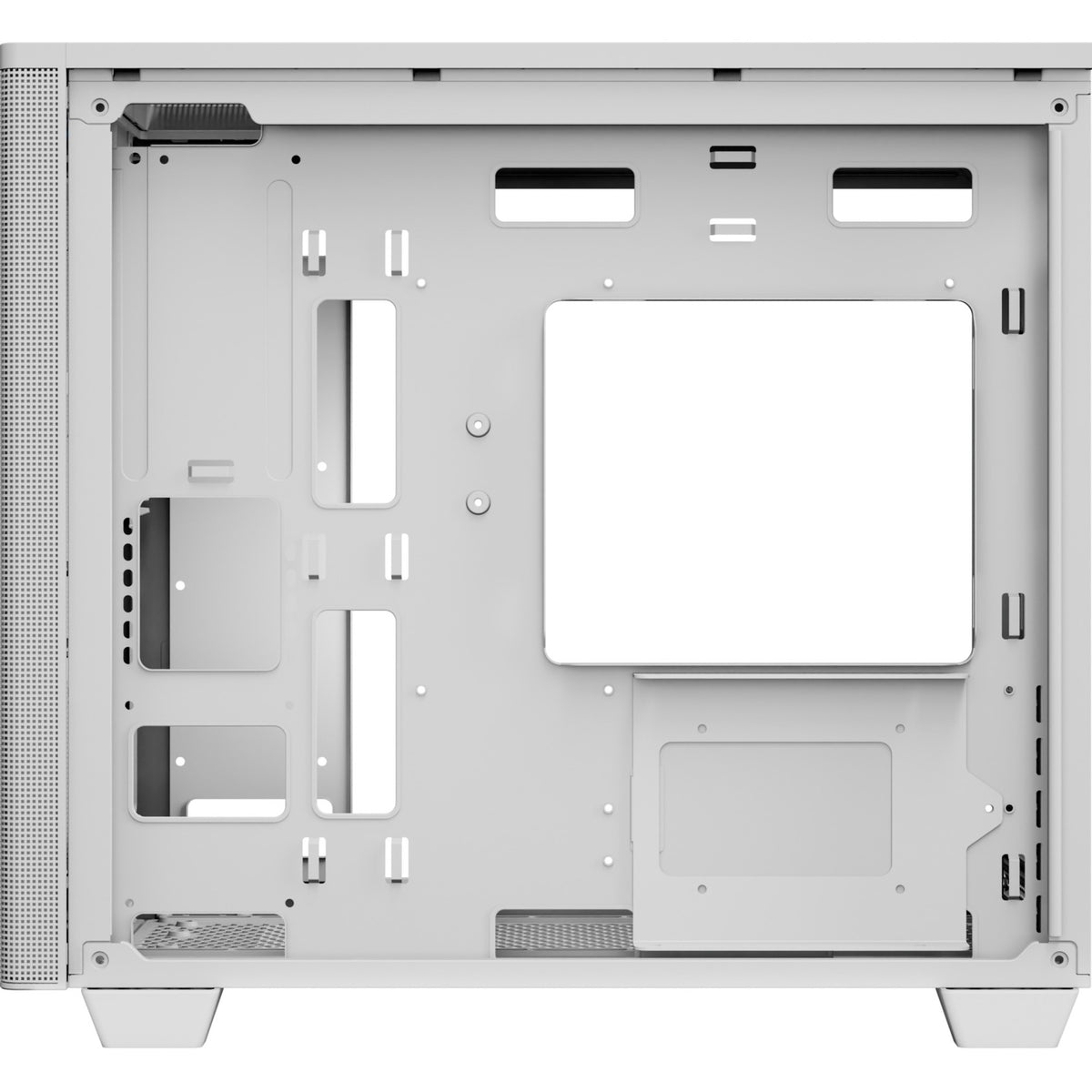 Aerocool Stormfront Mini Mini-Tower-Gehäuse (weiß | 2x USB-A | 1x USB-C | Fenster)