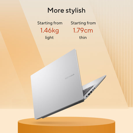 Asus vivobook 14 m1407ga-ly012w 14 Copilot+ Laptop (Silber | Ryzen AI 7 445 | Radeon 840m | 16 GB | 512 GD SSD)