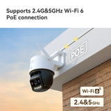 Imou titan pro 6mp beveiligingscamera (wit, 6 mp (3200x1800), poe, wifi 6)