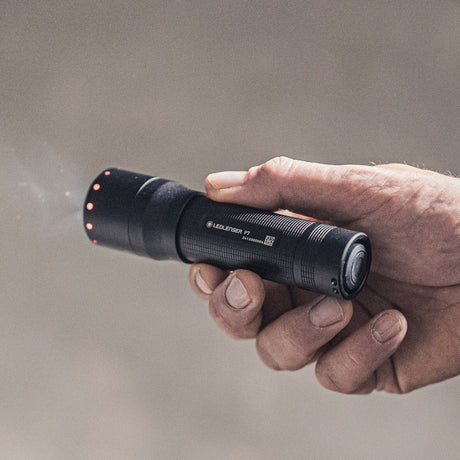 Ledlenser p7 zaklamp (zwart, 650 lm, 6000-7500k)
