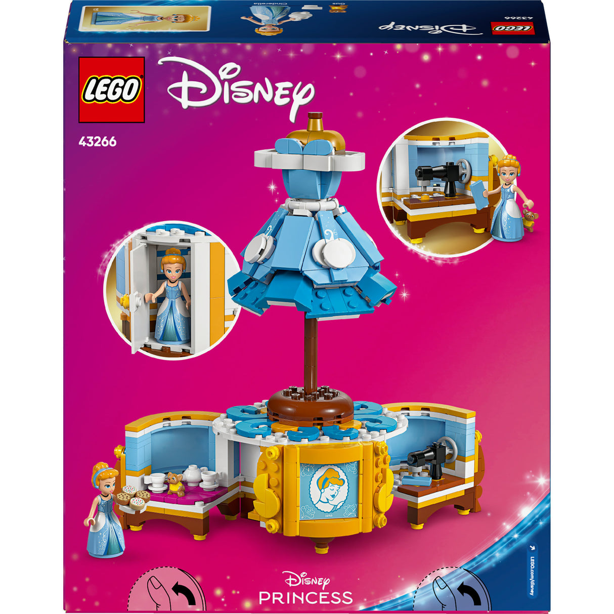 Lego Disney Prinzessin 43266 Aschenputtels Kleid