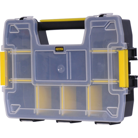 Stanley Sortmaster Organizer Light stapelbarer Werkzeugkasten (schwarz gelb)
