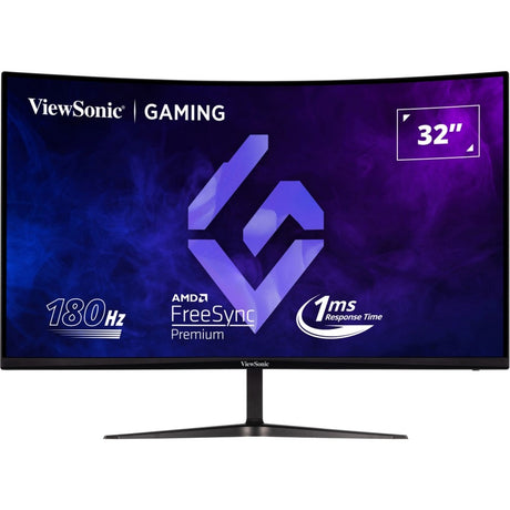Viewsonic vx3218c-2k 32 gebogener Gaming-Monitor (schwarz, 2x HDMI, 1x Display-Port, 180 Hz)
