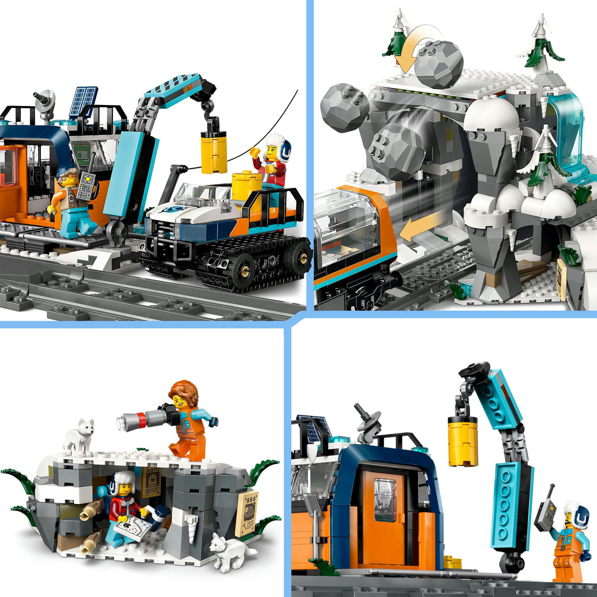 Lego City Forschungszug am Nordpol, Fahrzeugspielzeug – 60470