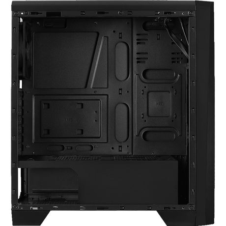 Aerocool Cylon Midi Tower Gehäuse (schwarz | 3x USB-A | RGB | Fenster)