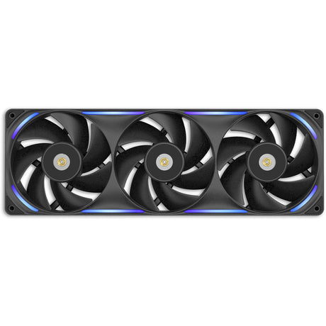 Nzxt f360x rgb case fans (zwart, 3 stuks, 360 x 120 x 30 mm, pwm)