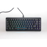 Ducky projectd tinker 65 met qmk via rgb mechanisch toetsenbord (zwart, us lay-out (qwerty), cherry mx brown, 65%, rgb leds, double-shot pbt, hot-swappable, gasket mount)