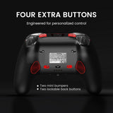 Gamesir G7 Pro Tri-Mode – Shadow Ember Gamepad (schwarz dunkelrot, Xbox Series X|s, Xbox One, PC, Android, Steam)