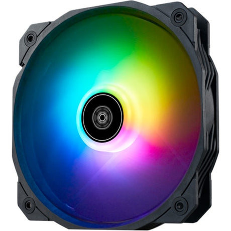 Silverstone Shark Force 160 ArGB Gehäuselüfter (schwarz, 160 x 160 x 25 mm, PWM)