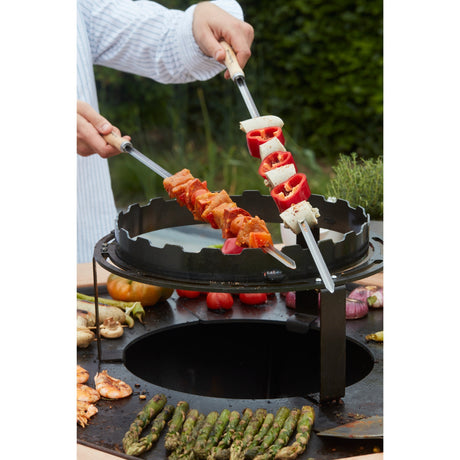 Barbecook-Set mit 3 XL-Spießen