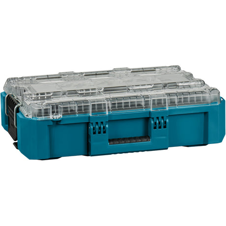Makita Maktrak Organizer Medium P-91045 Werkzeugkasten (Blau Schwarz)