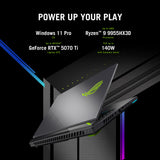 Asus rog strix g16 g614pp-s5076w 16 gaming laptop (grijs | r9 8940hx | rtx 5070 | 32 gb | 1 tb ssd)